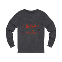 Load image into Gallery viewer, School Counselor = Total Awesomeness Long Sleeve Tee