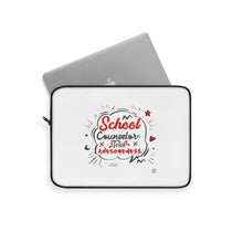 Load image into Gallery viewer, School Counselor = Total Awesomeness Laptop Sleeve