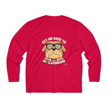 Load image into Gallery viewer, Get me Back to my classroom Sleeve Moisture Absorbing Tee