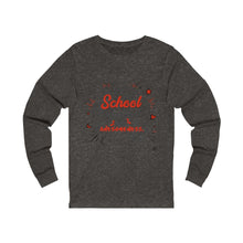 Load image into Gallery viewer, School Counselor = Total Awesomeness Long Sleeve Tee
